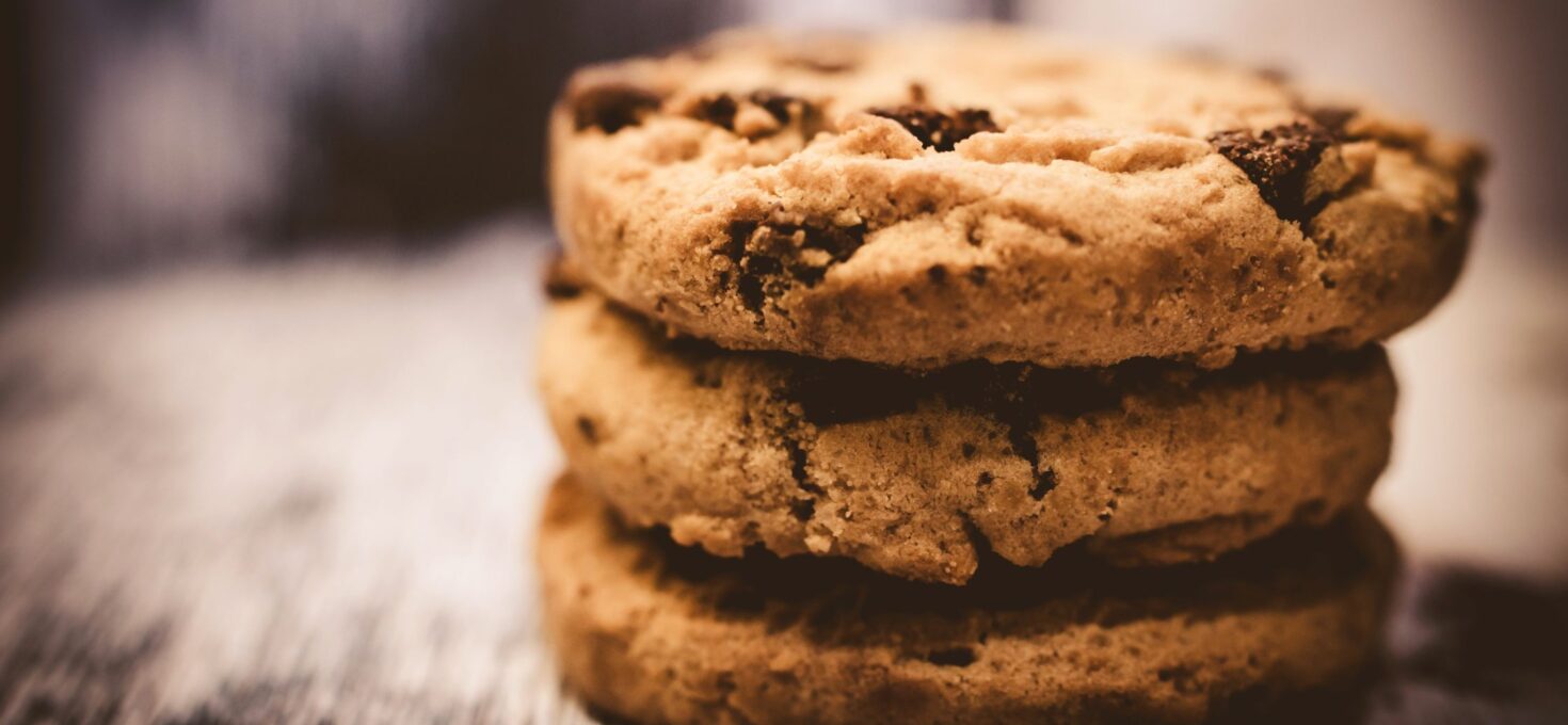 Cookie vegani: Biscotti con gocce di cioccolato